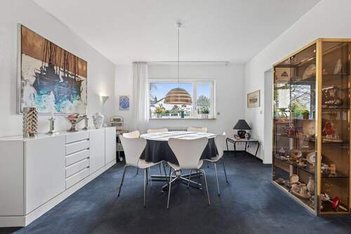 Offener Essbereich, gesehen vom Wohnzimmer - 