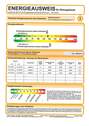 Energieausweis - 