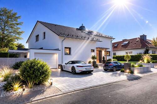 Frontansicht - 7 Zimmer Einfamilienhaus zum Kaufen in Bad Vilbel / Massenheim