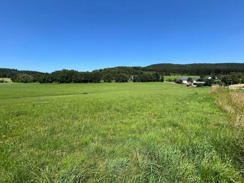 Blick in die Landschaft - Grundstück in Waidhaus zum Kaufen
