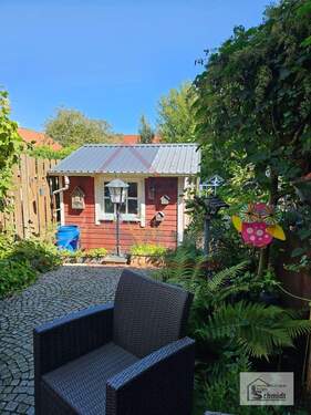 Terrasse Blockhütte - 