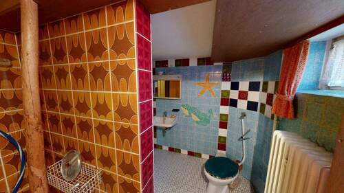 Keller WC mit Dusche - 