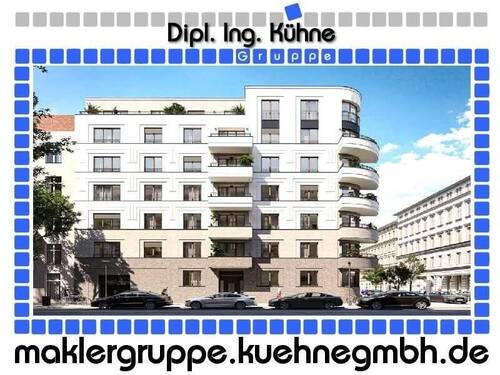 Bild 1 - Prov.-frei: 4-Zimmer-Neubau-Wohnung mit Balkon