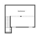Grundriss Skizze Dachgeschoss - 