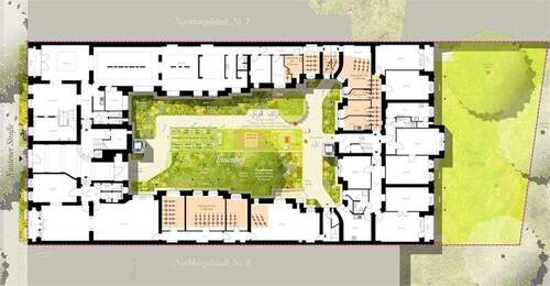 Hofgestaltung und Grünflächen - 