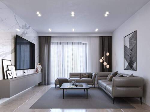 Wohnzimmer - 4 Zimmer Etagenwohnung zur Miete in Hadamar / Niederhadamar