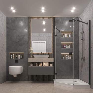 Bad - Etagenwohnung mit 92,00 m&sup2; in Hadamar / Niederhadamar zur Miete