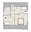 Grundriss Obergeschoss - 