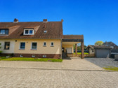 Hausansicht - Doppelhaushälfte mit 118,00 m&sup2; in Brake zum Kaufen