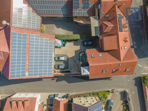 Vogelperspektive - 4 Zimmer Etagenwohnung in Oberpleichfeld