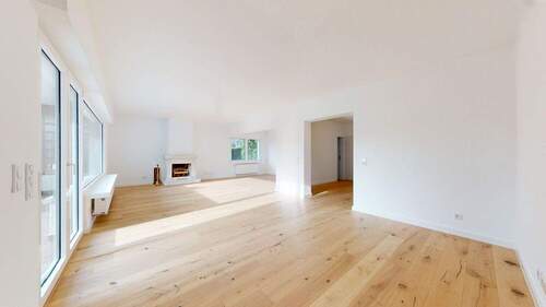 Wohn-/ Essbereich Ansicht I - 3 Zimmer Einfamilienhaus zum Kaufen in Frankfurt am Main