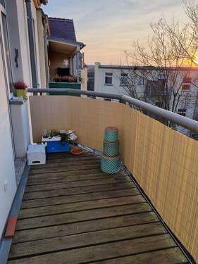 Balkon Zugang von der Küche - 