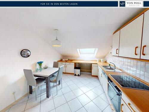 Bild 1 - Helle 2-Zimmer-DG-Wohnung mit Balkon und traumhafter Aussicht