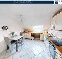 Helle 2-Zimmer-DG-Wohnung mit Balkon und traumhafter Aussicht - Seebach