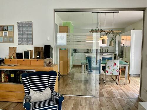 Blick vom Wohnzimmer - 