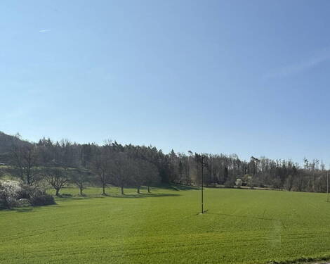 Ausblick OG und Gartenseite - Doppelhaushälfte in Oberuhldingen