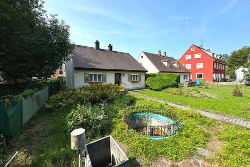 Ansicht Grundstück Vorderseite - Top Lage in Dachau - Grundstück mit Altbestand auf 521m² - flexibel nutzbar, langfristig wertvoll