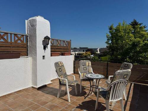 Dachterrasse im Sommer - 