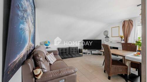 Wohnzimmer 2 - 4 Zimmer Etagenwohnung in Weißensberg