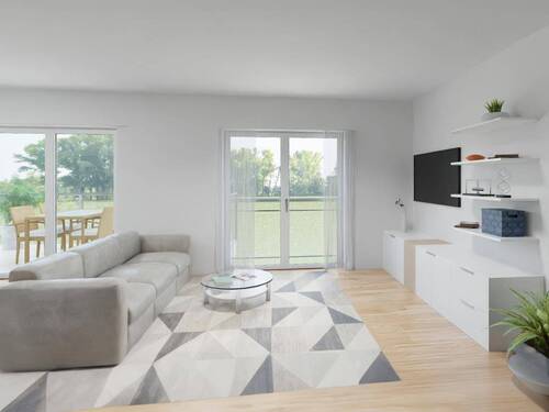 Wohnbereich - 3 Zimmer Etagenwohnung in Villingen-Schwenningen