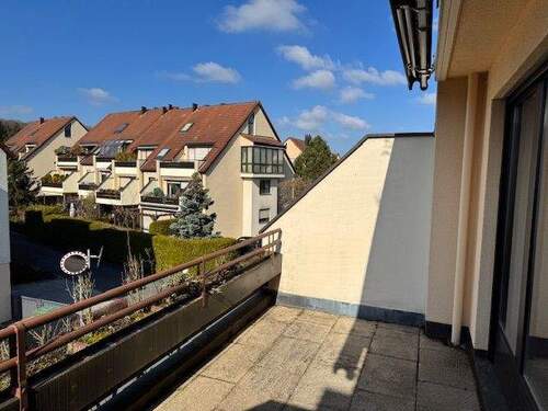 Blick von der Terrasse
- Großzügige Wohnung mit schöner Terrasse