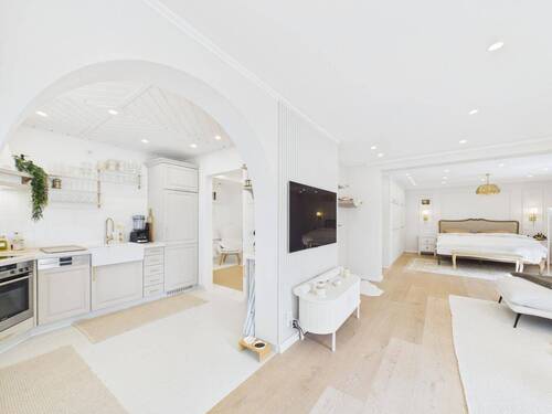 Koch-, Wohn- & Schlafbereich - 