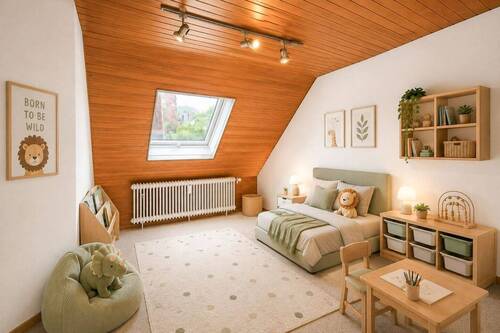 Kinderzimmer KI-generiert - 