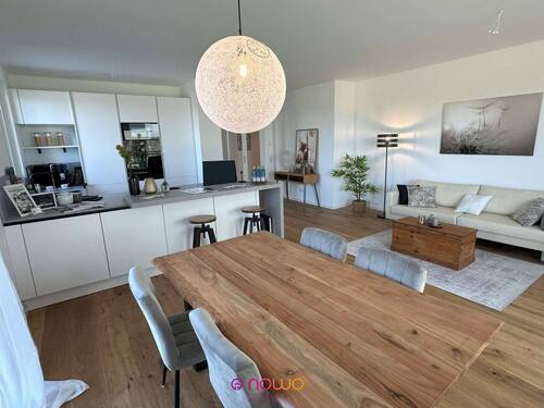 Wohn- und Essbereich Musterwohnung - 