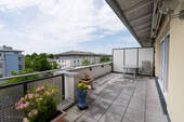 Dachterrasse - ***Heike Borchers Immobilien***Living on the top***Freundliche Dachterrassenwohnung***