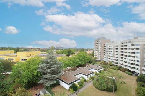 Aussicht - Gestaltbares Zuhause: 2-Zimmer-Wohnung mit Balkon & Stellplatz in zentraler Lage von Hannover