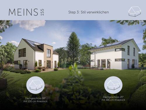 MEINS 155 Stilvarianten - Einfamilienhaus mit 150,00 m&sup2; in Mönchengladbach zum Kaufen