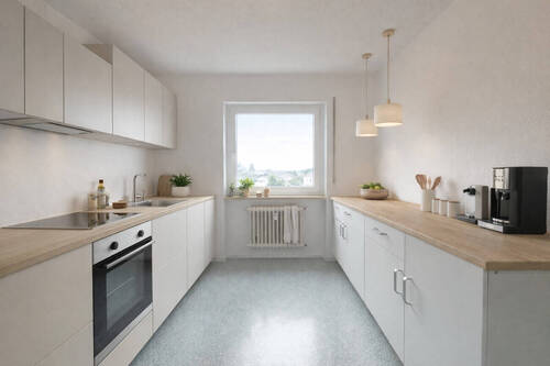 Küche - 2 Zimmer Etagenwohnung in Neuenburg am Rhein