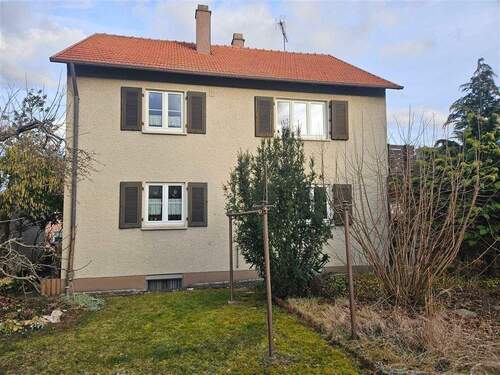 Ansicht vom Garten - 6 Zimmer Mehrfamilienhaus, Wohnhaus zum Kaufen in Giengen an der Brenz