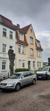 Hausansicht - 2 Zimmer Etagenwohnung in Wittenberge