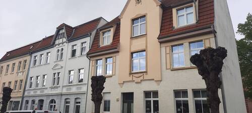 Hausansicht - Etagenwohnung mit 51,00 m&sup2; in Wittenberge zur Miete
