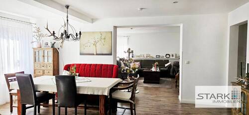 Wohn- Esszimmer.jpg - 3 Zimmer Etagenwohnung zum Kaufen in Kleinrinderfeld