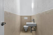 Einblick Gäste WC - 