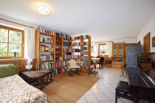 Wohnzimmer EG - 4 Zimmer Einfamilienhaus in Geslau