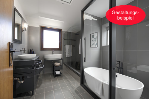 Badezimmer Gestaltungsbeispiel - 