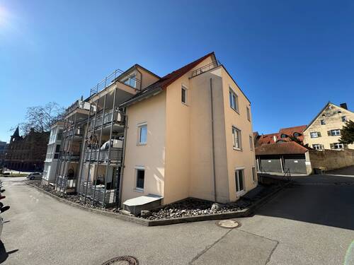 Hausansicht - Exklusive Moderne Wohnung mit Weitblick in Weingarten – Luxuriöser Rückzugsort nahe Barockbasilika!