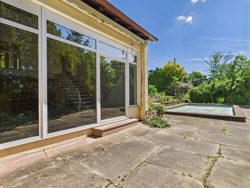 Terrasse mit Pool - 