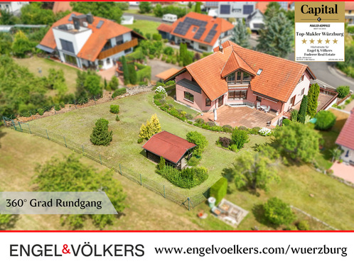 Bild 1 - Architektonisches Schmuckstück mit Einliegerwohnung in Leinach!