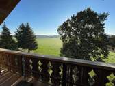 Blick vom Balkon - DACHGESCHOSS-WOHNUNG IN TRAUMHAFTER IDYLLE !