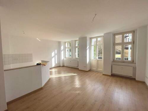 Offener Wohnbereich - 3 Raumwohnung im EG mit Balkon - 420,00&nbsp;EUR Kaltmiete, ca.&nbsp; 71,60&nbsp;m&sup2;&nbsp;Wohnfl&auml;che