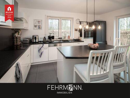 Vorschaubild+Siegel - Charmante Erdgeschosswohnung mit Garten in Meppen - Zur Miete
