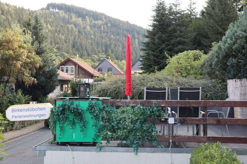 Terrasse auf Garagendach - 