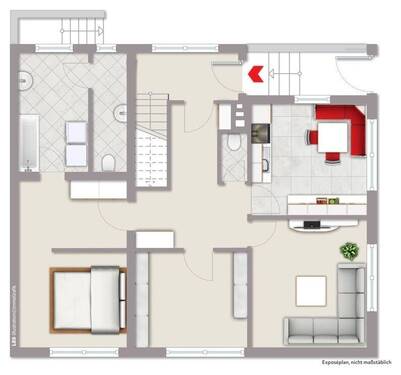 Erdgeschoss Wohnhaus - 