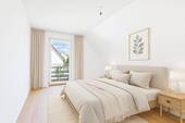 Schlafzimmer Visualisierung - Etagenwohnung mit 82,00 m² in Adelsried zum Kaufen