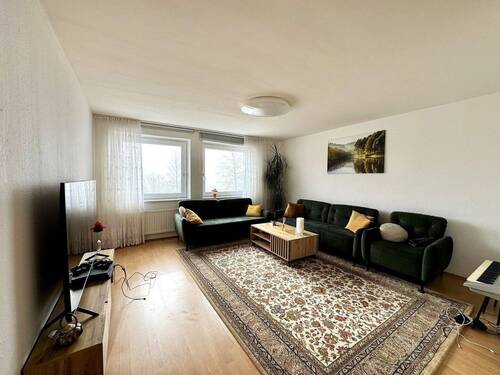 Wohnzimmer - Gepflegte 3-Zimmerwohnung mit Deisterblick in Springe