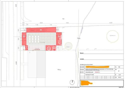 AbstandsflÃ¤chen Variante 2 - Grundstück in Nürnberg